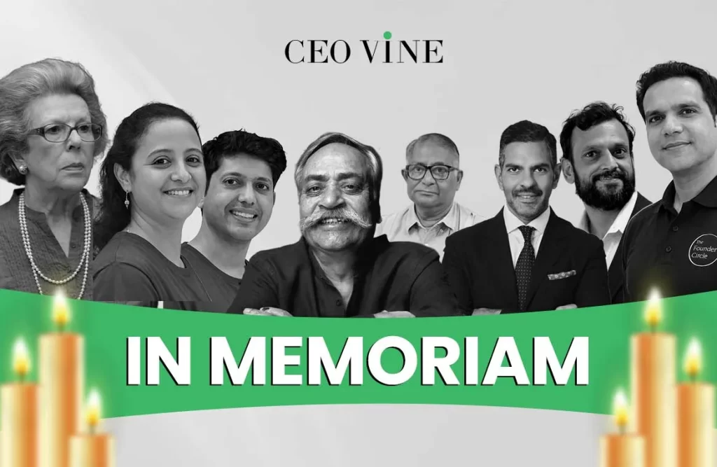 In Memoriam: Business Leaders India Lost in 2025