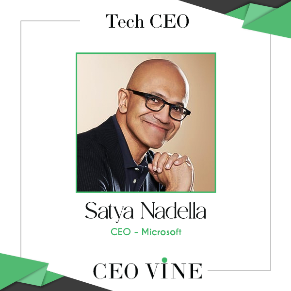 Satya Nadella CEO Microsoft - CEO VINE