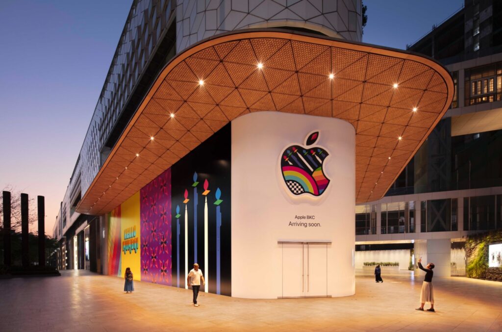 Apple store launch in India