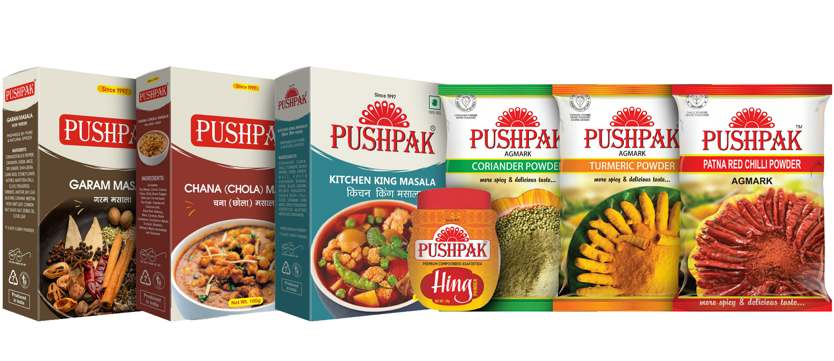 Pushpak Masala products - CEO VINE
