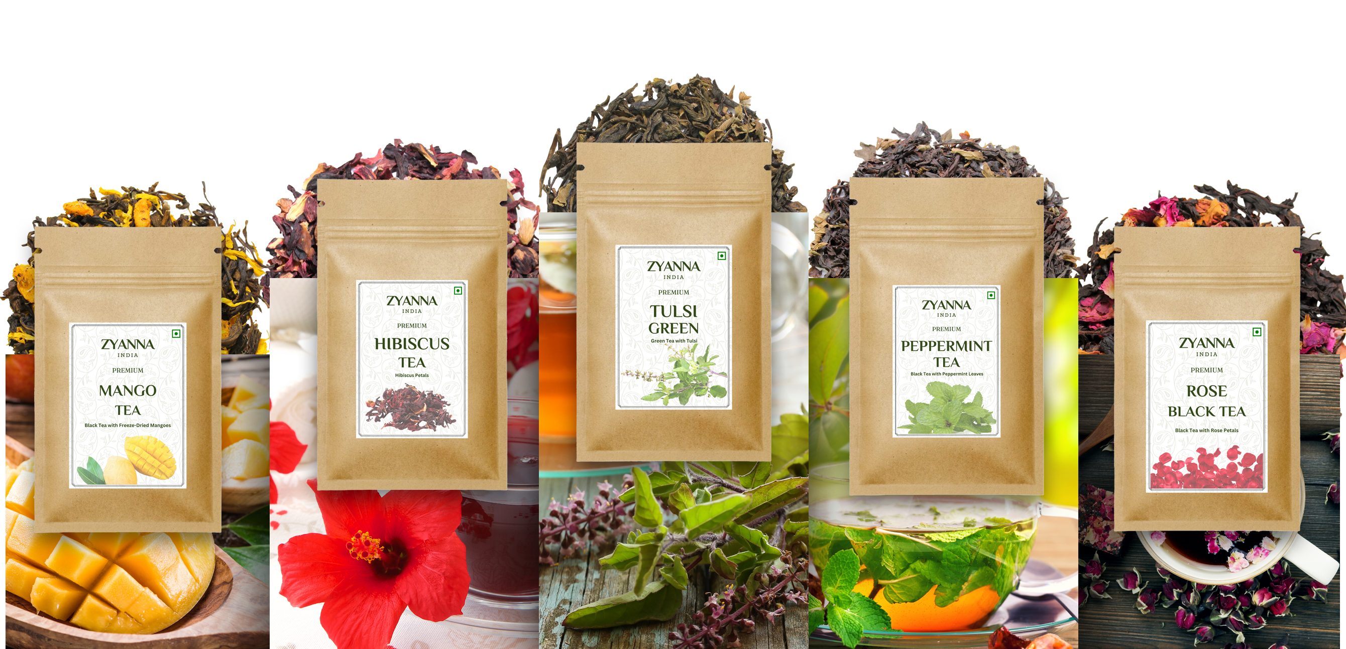 Zyanna's tea collections - CEO VINE 