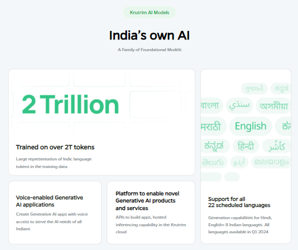 OLA Krutrim AI