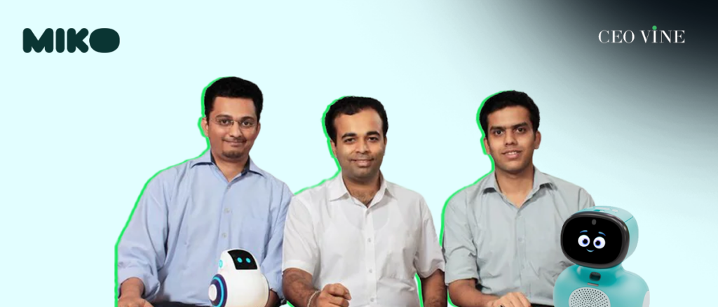 image of founders of Miko to Raise ₹28 Crore in Series C Funding