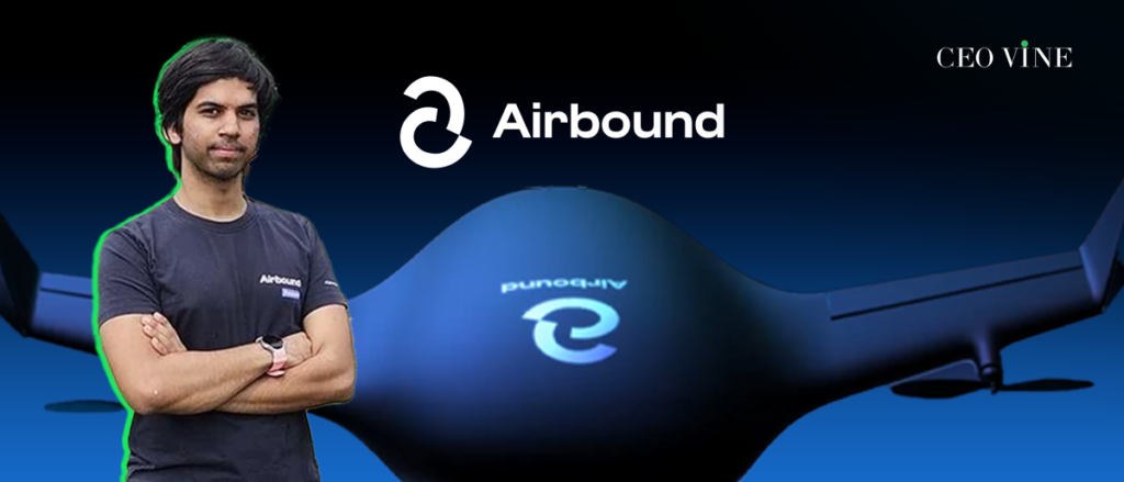 the image of airbound founder Naman Pushp