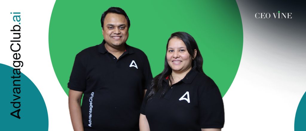 founders of AdvantageClub.ai - Sourabh Deorah and Smiti Deorah