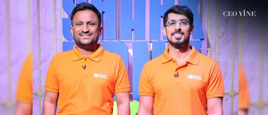 Speed Kitchen founders on shark tank India