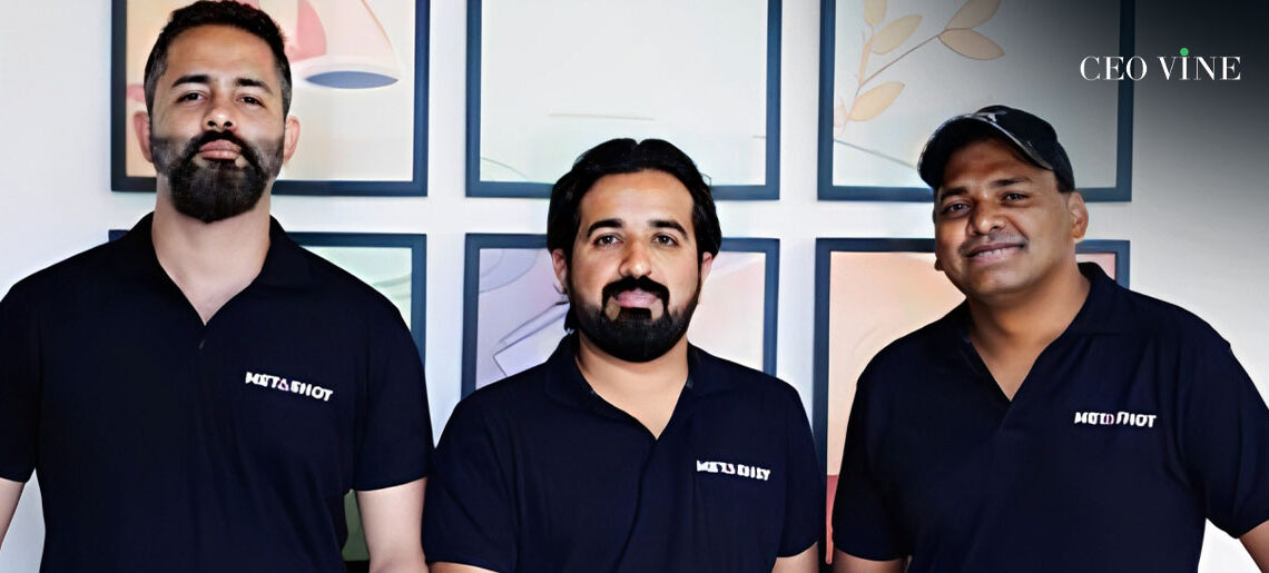 image of MetaShot founders - raises funding