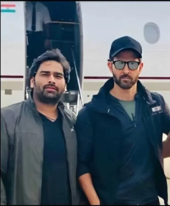 Afsar Zaidi and Hrithik Roshan
