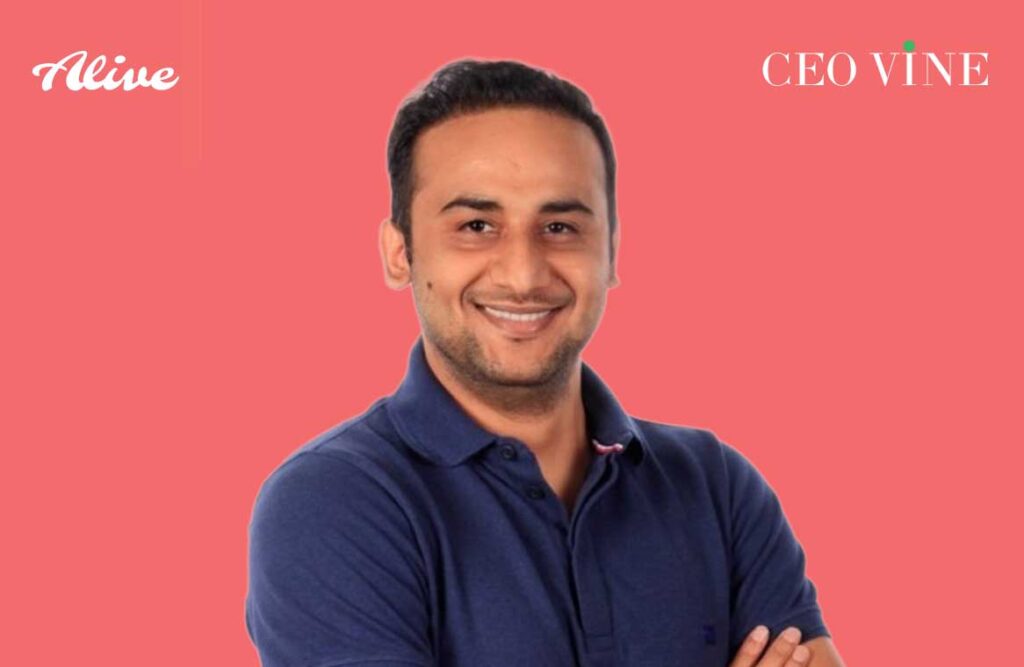 Alive startup founder