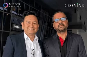 Mirror Security founders ankaj Thapa and Aditya Narayana K