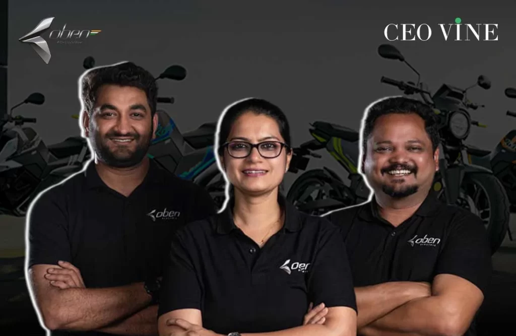 Oben Electric co-founders