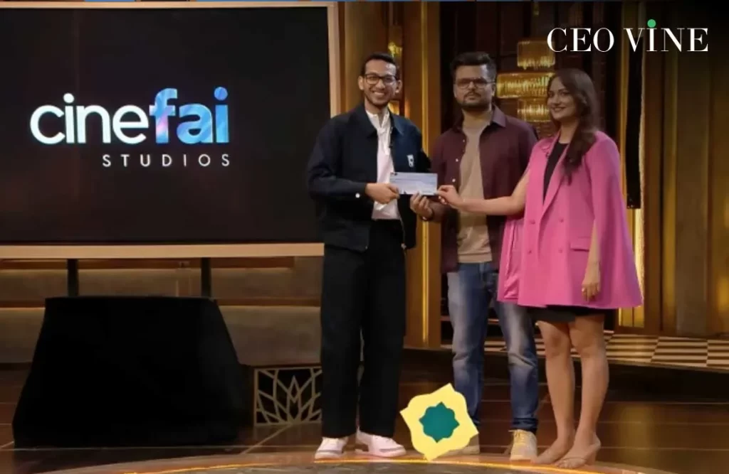 Cinefai Studios on shark tank India