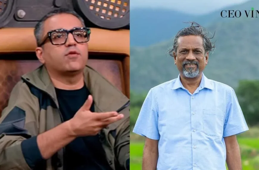 Ashneer Grover slams Sridhar Vembu news