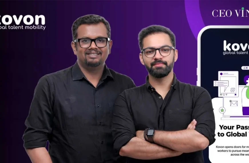 Kovon Co-founders L-R Swayamjeet Das and Bibartan Roy