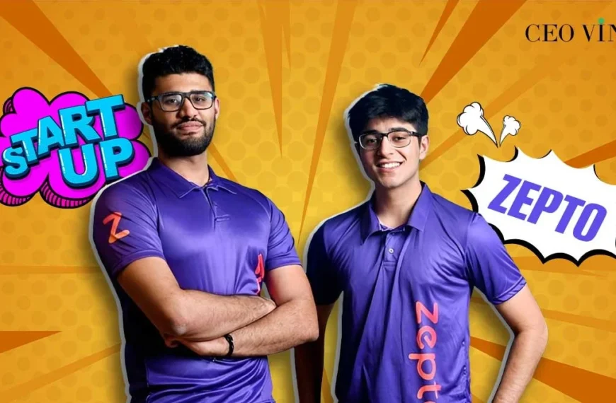 Zepto Co-founders - Aadit Palicha and Kaivalya Vohra