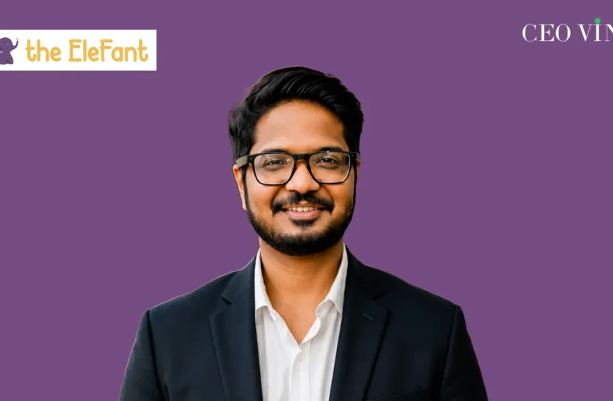 The EleFant founder Sourabh Jain