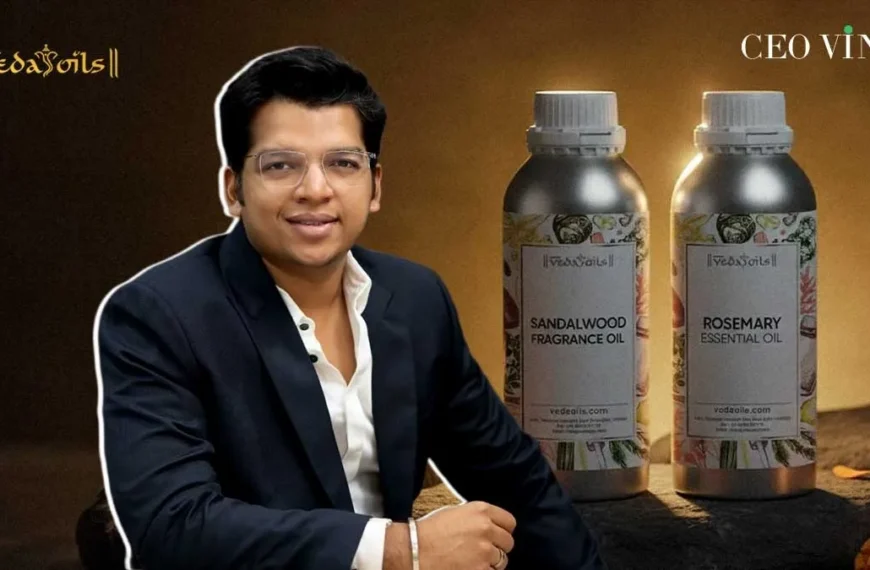 Vedaoils founder Ayush Gupta