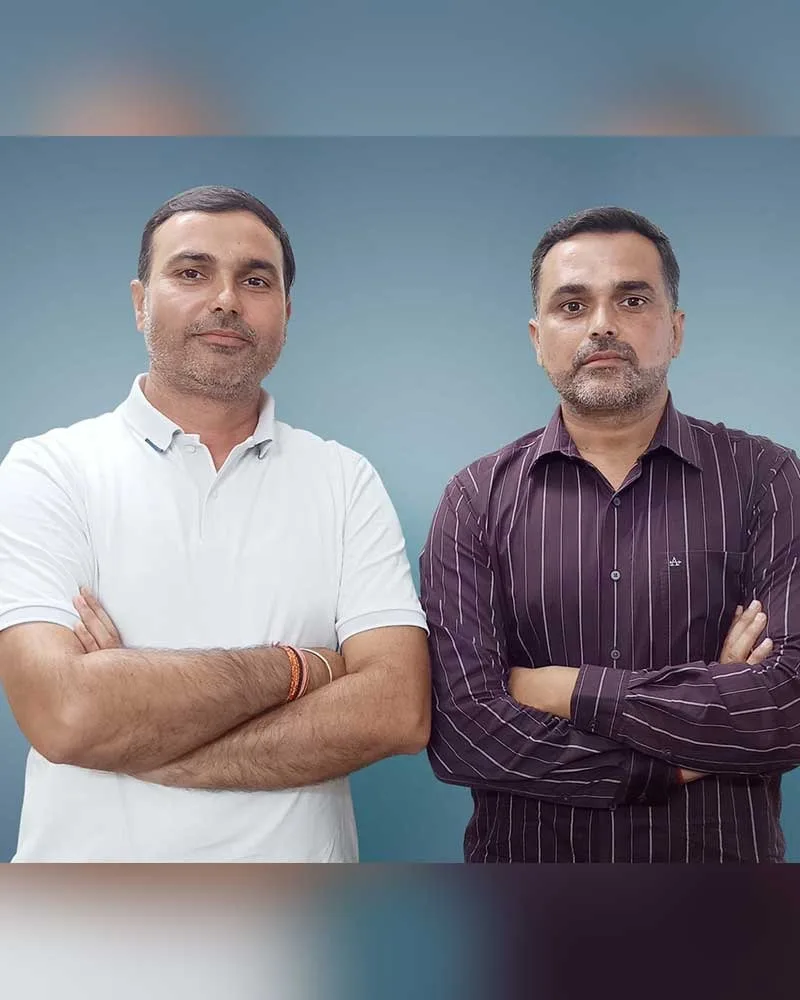 Arvind Godara and Ajeet Godara, co-founders, Natureland Organics