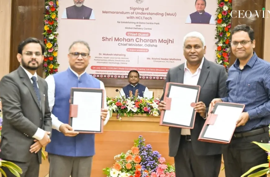 Odisha Govt Signs MoUs with HCLTech and Sarvam AI