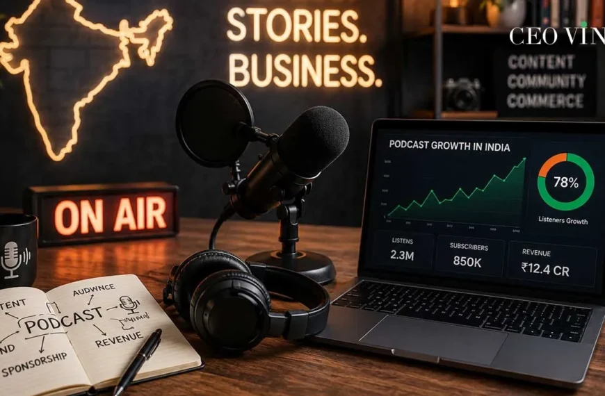 The Business of Indian Podcasts Who Is Making Money and How