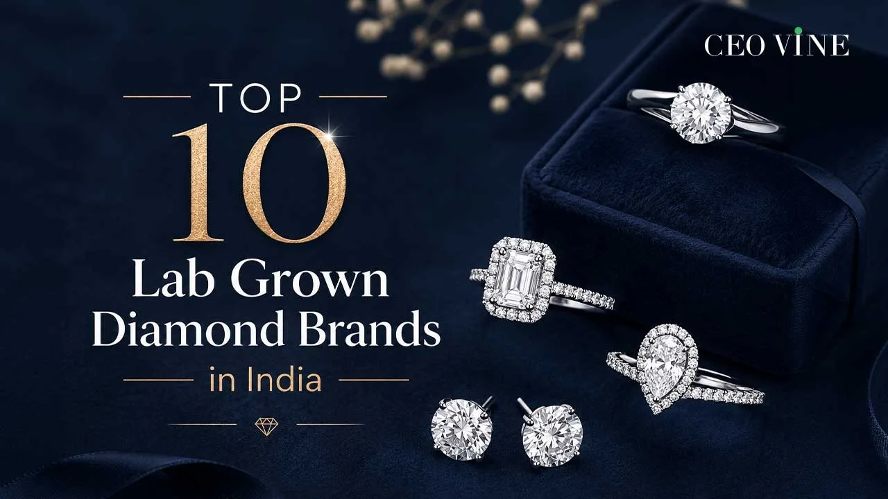 Top 10 Lab-Grown Diamond Brands in India - 2026 List | CEO VINE