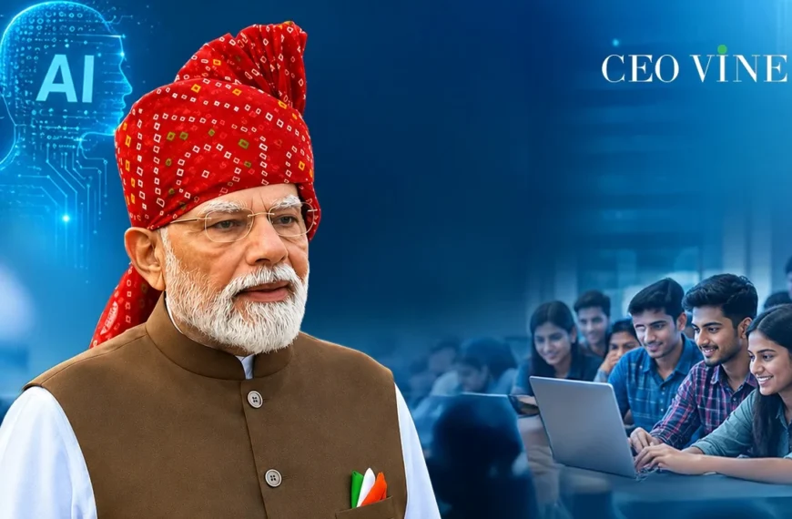 PM Modi Announces AI Training for 1 Crore Youth