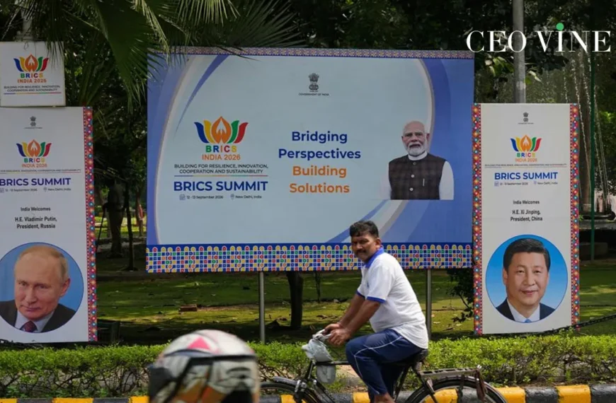 International Media Framed India BRICS 2026 Images