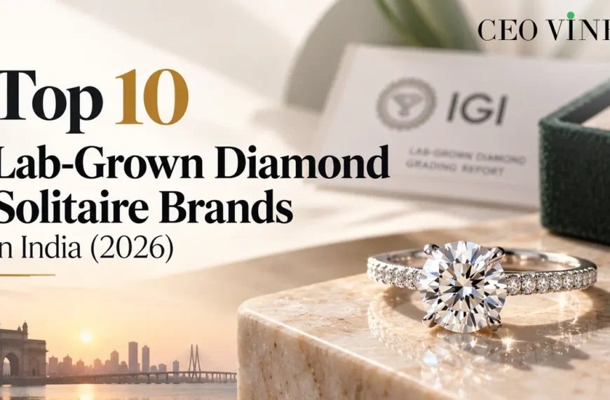 Top 10 Lab-Grown Diamond Solitaire Brands in India (2026)